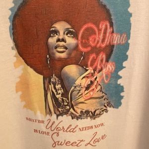 NWOT Dianna Ross T Shirt XL